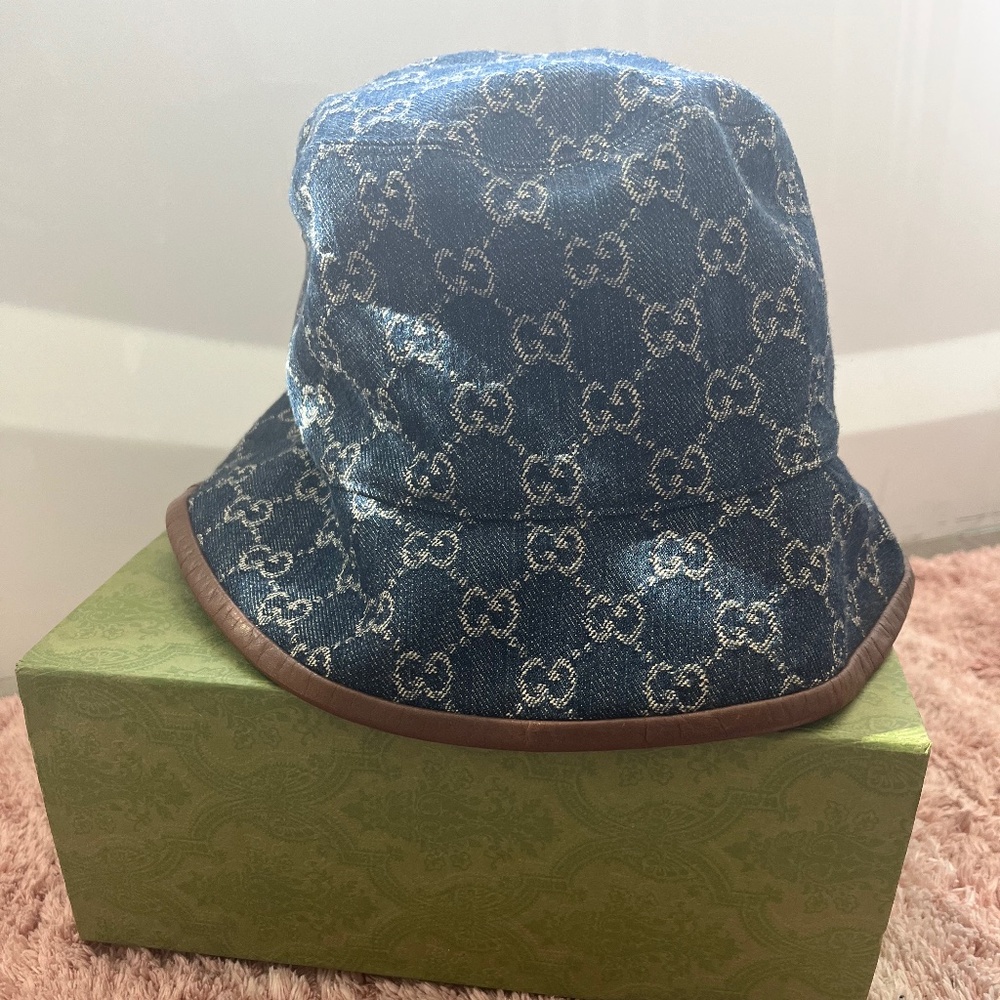 Gucci Bucket Hat Denim
